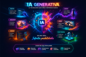 aplicaciones de IA generativa